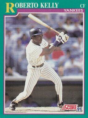 Roberto Kelly - Score '91 MLB Baseball Card